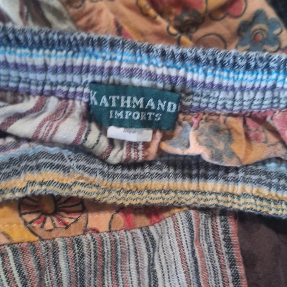 Kathmandu Womens Bohemian Patchwork Wide Leg Pants Xs Or Small Due To Stretch - Picture 6 of 11